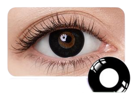 Black Halloween Lenses - Jahreslinsen